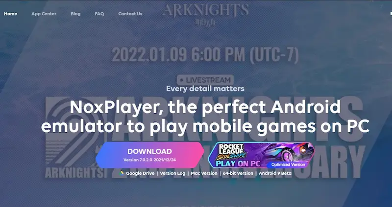 Android Emülatör Nox Player
