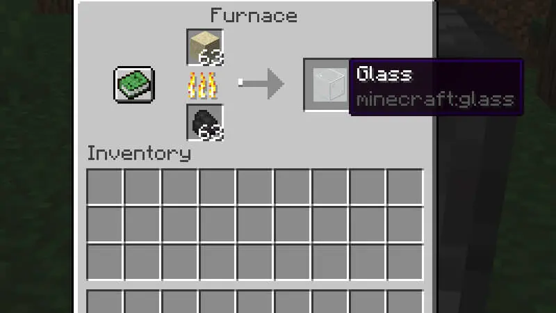 minecraftta cam yapmak için gerekli malzemeler