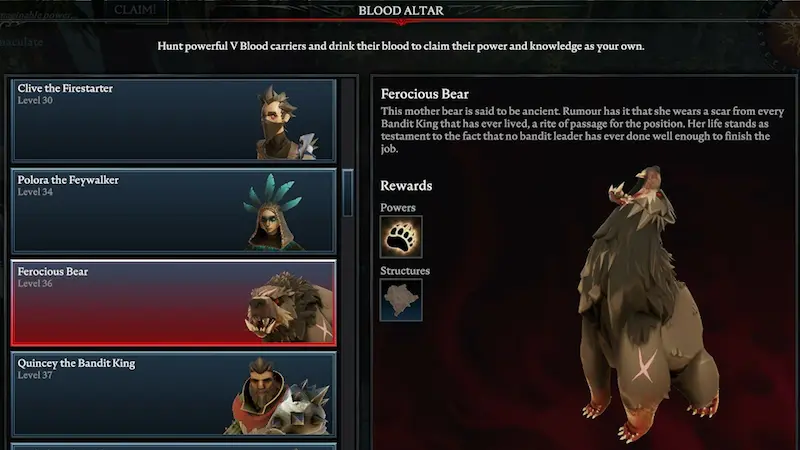 Ferocious Bear (level 36)