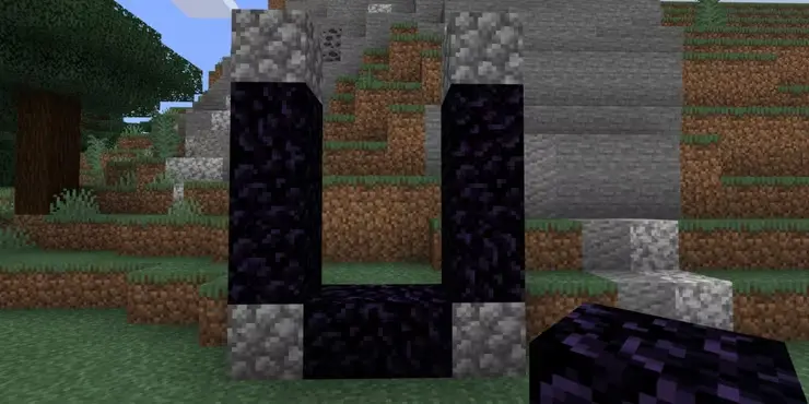 Minecraft'ta Nether Portal'ı Oluşturma Adım 2